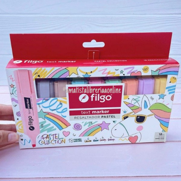 Producto - Resaltador text marker pastel x18