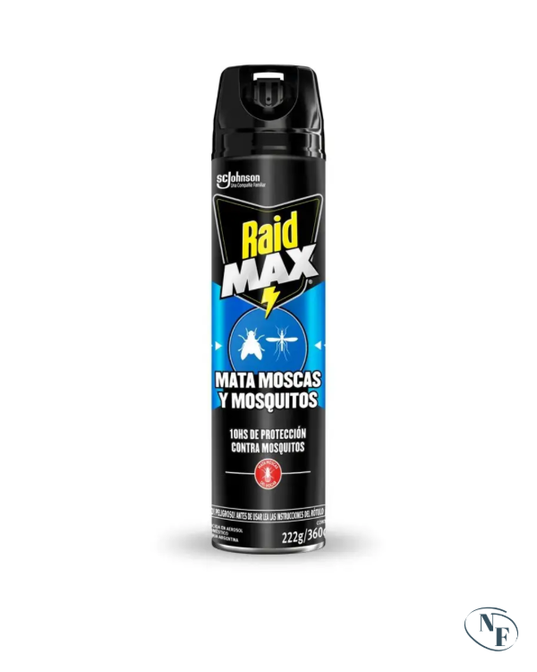 Producto - RAID MAX MOSCAS Y MOSQUITOS X360ML
