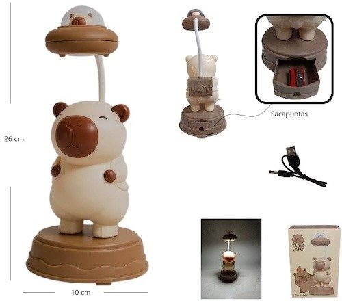 Producto - Velador Capybara Ovni