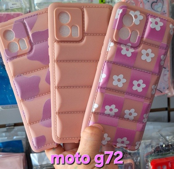 Producto - Fundas puffer diseño. Moto g72