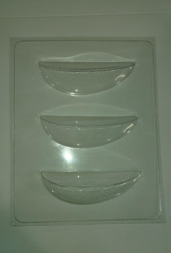 Producto - Molde Gajo grande x3  (14cm)