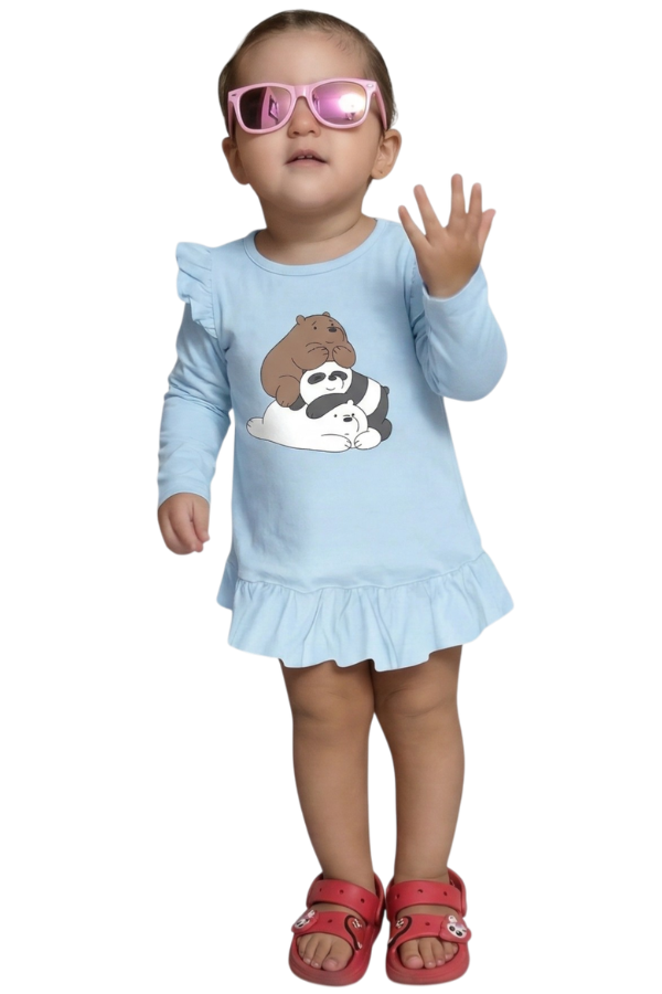 Producto - Vestido Manga Larga Ositos Escandalosos