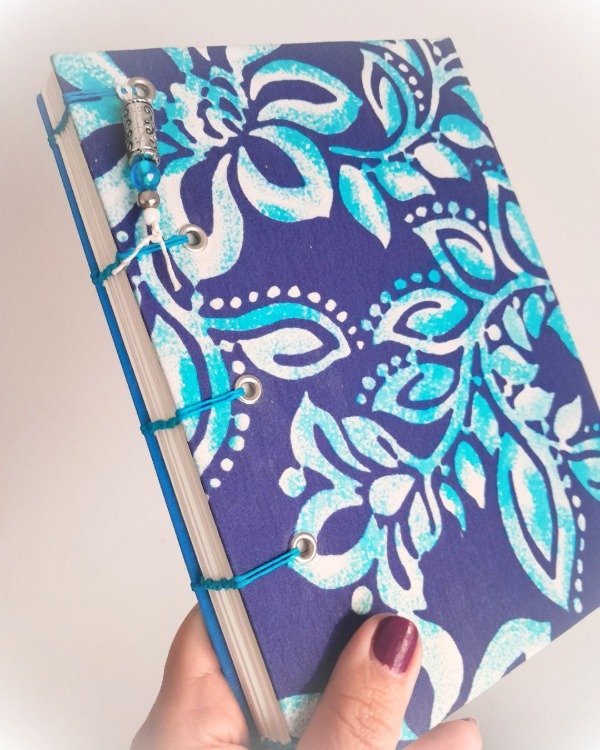 Producto - Cuaderno artesanal personalizado - Costura a la vista (copta)