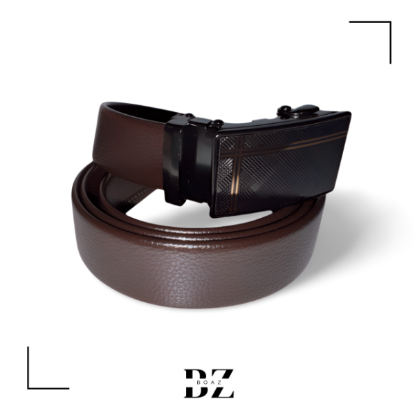 Producto - CINTURON HOMBRE HEB.AUTOMATICA X PCS COLOR MARRON 1836-2