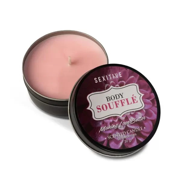 Producto - Body Souffle Strawberries - 30 gr vela - 1