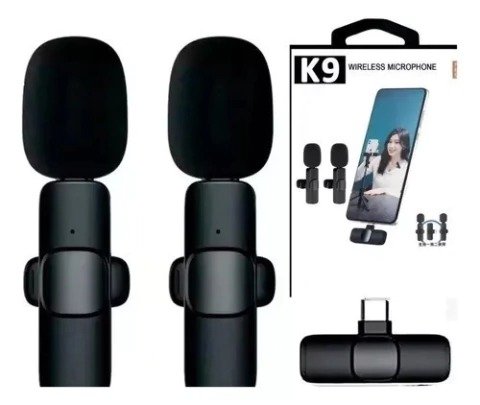 Producto - Microfono corbaterio K9 X2 TIPO C