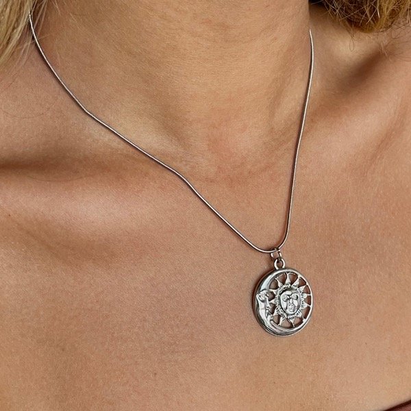 Producto - COLLAR ANGEL SOL Y LUNA 2