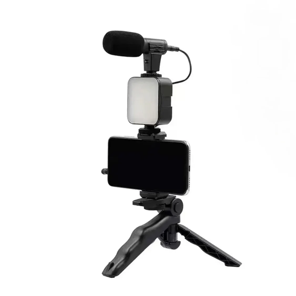 Producto - Estabilizador trípode para celular con luz y micrófono
