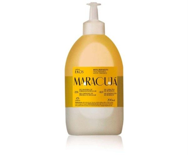 Producto - Repuesto de Oleo trifasico corporal Maracuya 200ml