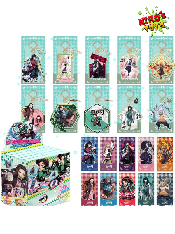 Producto - Demon Slayer set x10 - Llavero Acrílico Demon Slayer - Nirostoys