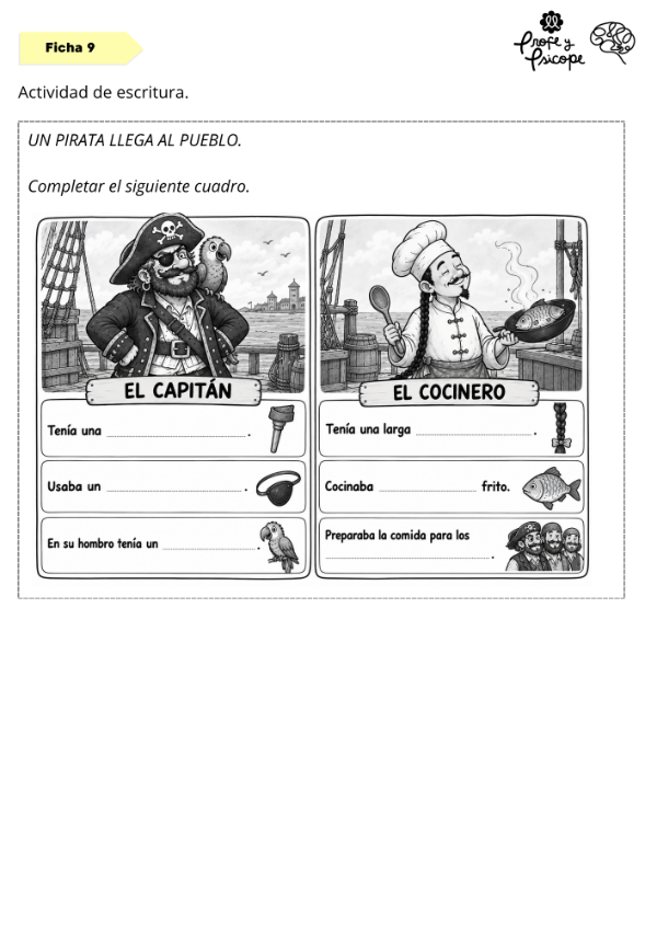 Producto - CUENTOS CON PIRATAS: Recorridos diversificados de alfabetización 3 niveles - 9