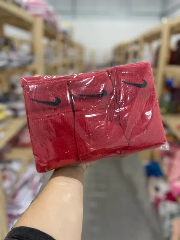 Medias 3/4 nike rojas