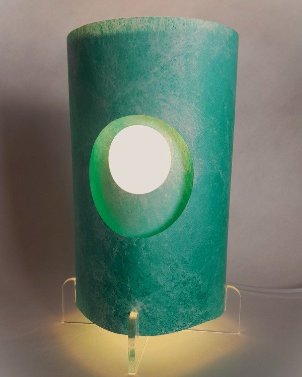 Producto - LÁMPARA KIRI TURQUESA ACRÍLICO