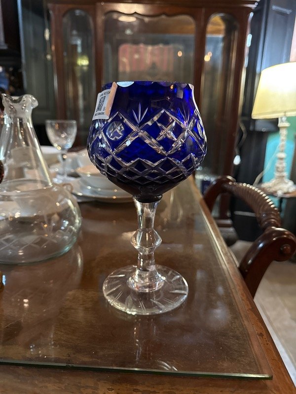 Producto - Copon azul labrado