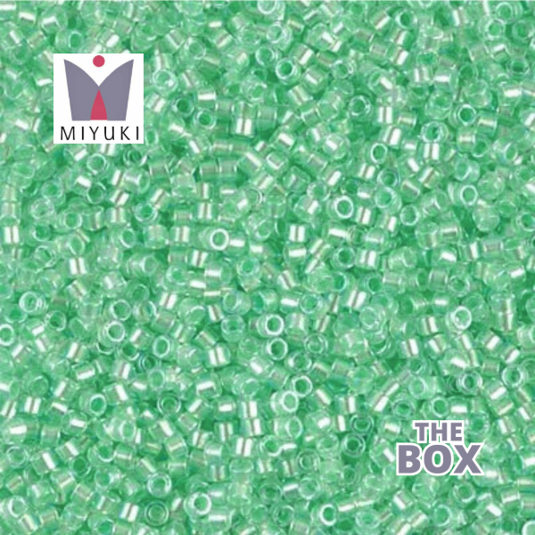 Producto - Miyuki Delica 11/0 Menta Translucido (10gr)
