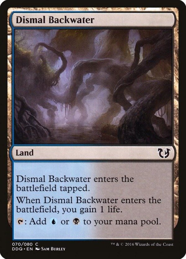 Producto - Dismal Backwater  Duel Decks: Blessed vs. Cursed