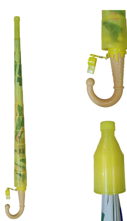 Producto - Paraguas Infantil. Diseños divertidos. Funda de cono de helado plegable. - 3