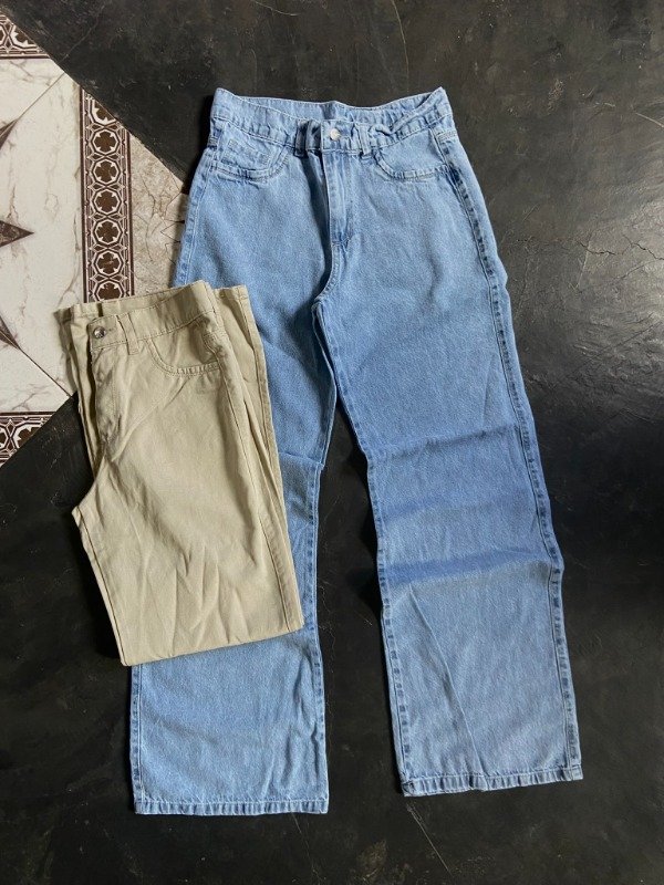 Producto - Jeans Wide Leg  Mujer