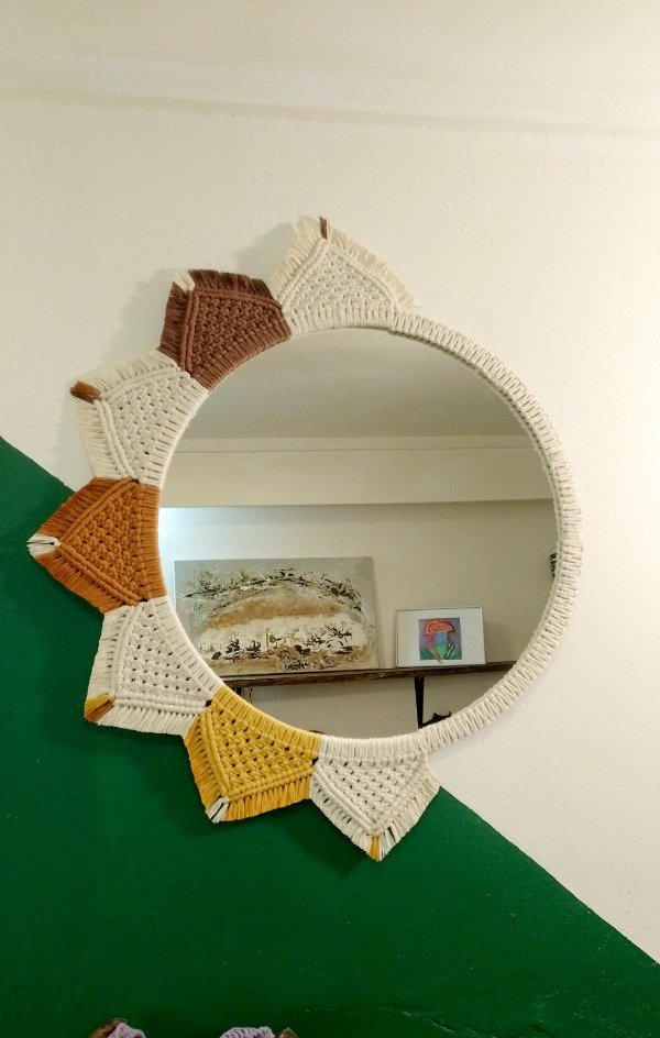 Producto - Espejo en macrame - 0