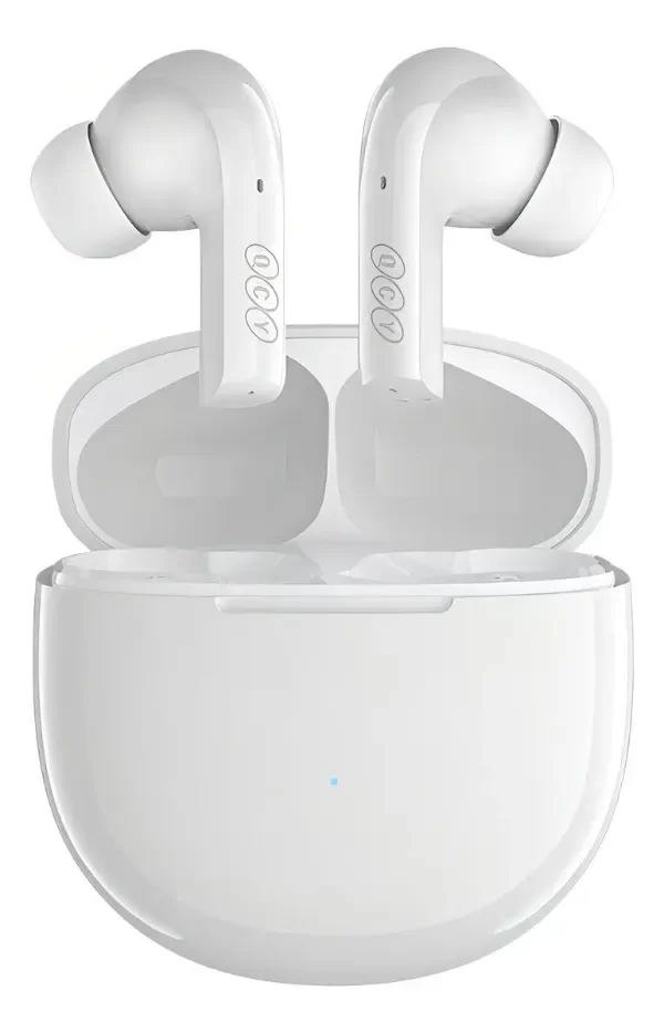 Producto - QCY T18 BLANCOS AURICULARES BLUETOOTH EARBUDS ANDROID IOS CARGA RAPIDA USB-C