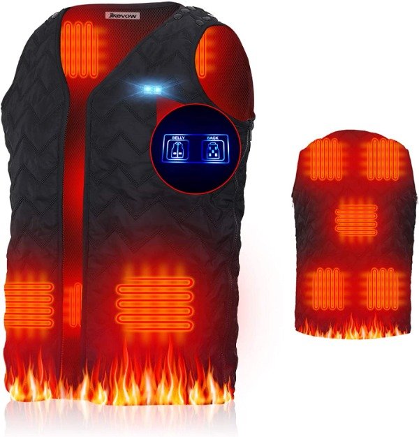 Producto - Chaleco Calefaccionado Unisex Con Batería 5v Recargable