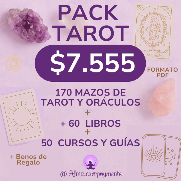 Producto - Pack Mazos/ Tarot/ Cursos