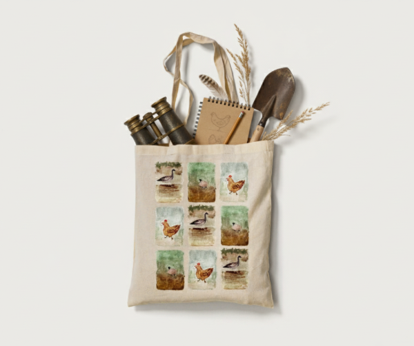 Producto - Totebag Pequeños amigos del campo