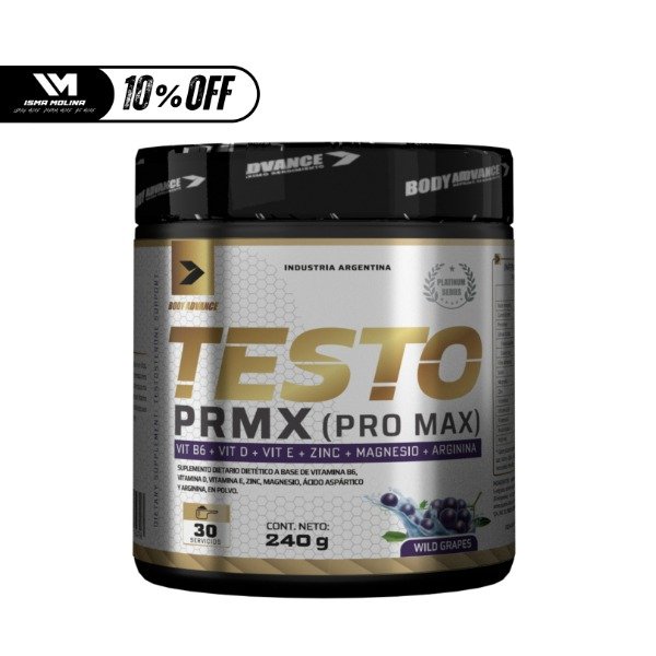 Producto - TESTO PRO MAX 240GR - BODY ADVANCE
