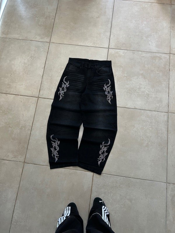 Producto - JEAN BAGGY STRASS BLACK