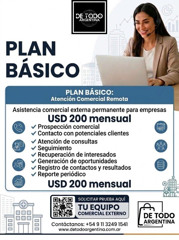 Producto - EQUIPO COMERCIAL EXTERNO. PLANES SERVICIOS COMERCIALES UY. ART: ECE - 4589638