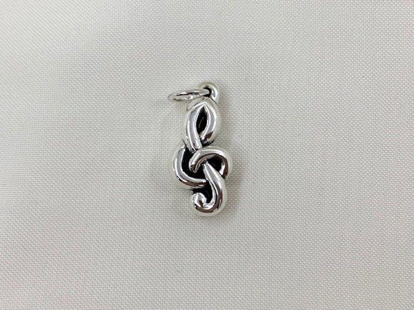 Producto - Dije plata inflada CLAVE DE SOL