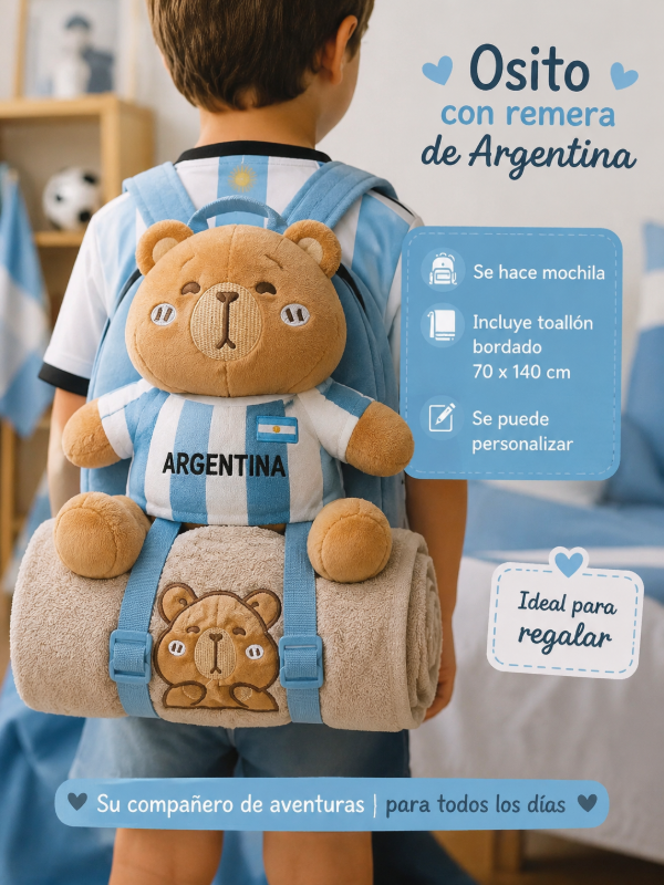 Producto - PELUCHE OSITO ARGENTINA
