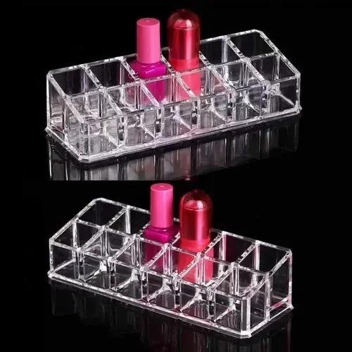 Producto - Organizador de maquillaje acrilico 12 divisorios 17.5cm - 1
