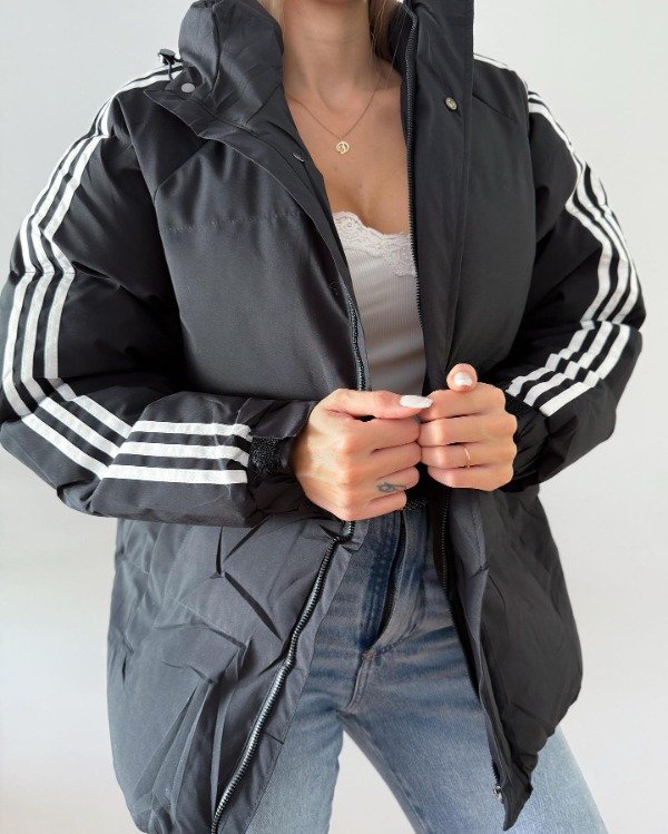 Producto - Campera Tiras Impermeable Con Capucha (Art 7532R)