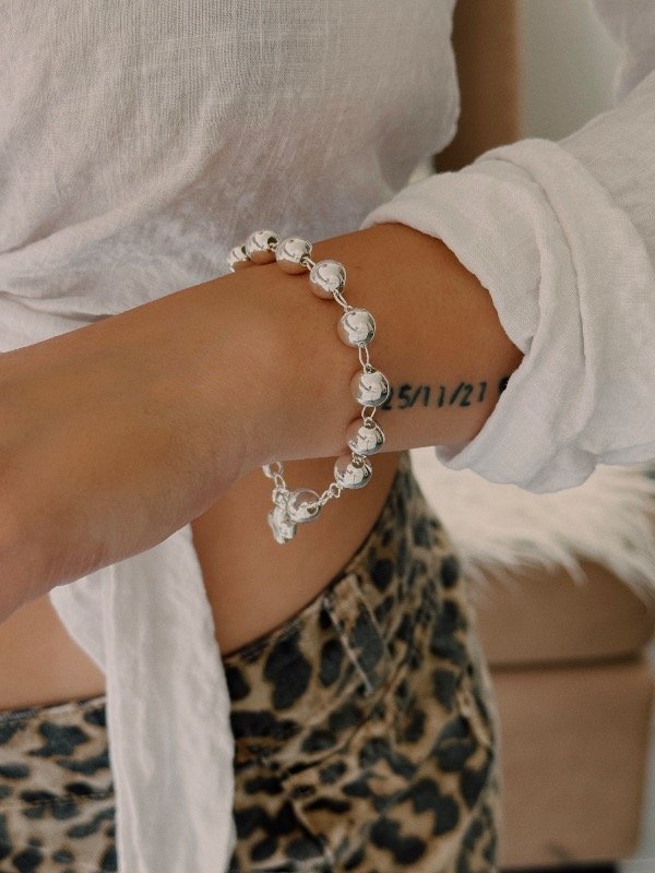 Producto - Pulsera denario cruz bombé n6