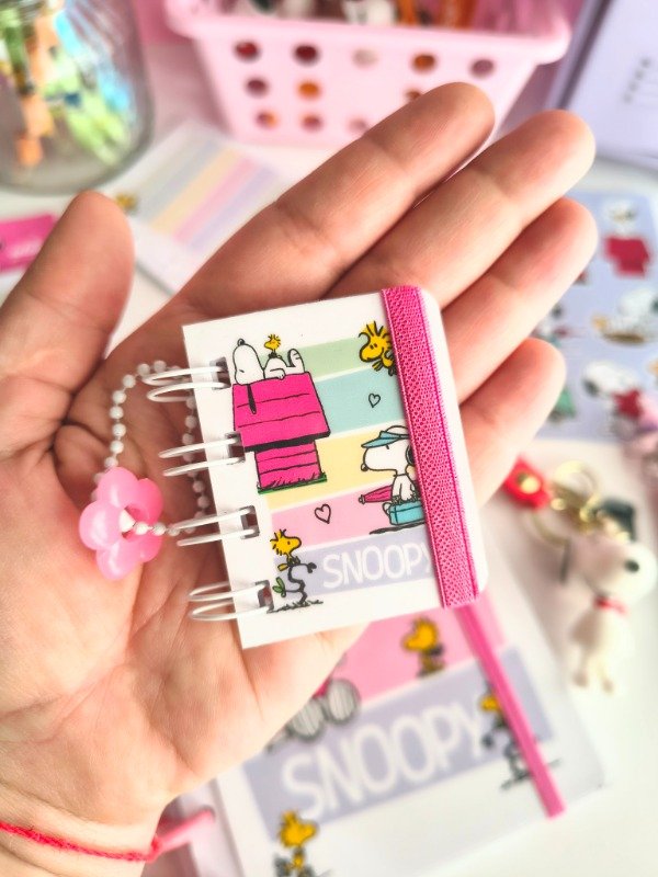 Producto - Reserva - Box Snoopy Pastel - Cuaderno discos - 11