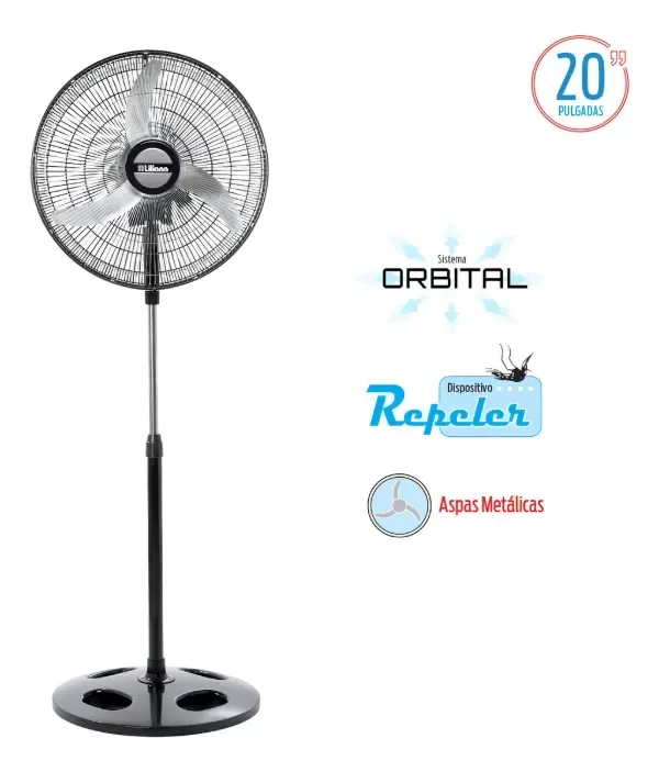 Producto - VENTILADOR PIE LILIANA 20"