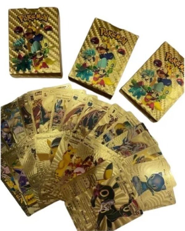 Producto - 1184 - Mazo Pokemon Dorado x25