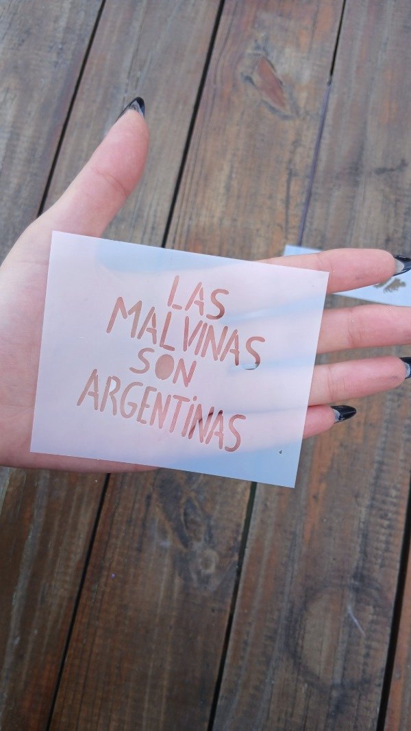 Producto - Stencil reutilizables Argentina x 5 packs para reventa - 0