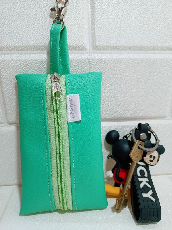 Producto - Porta Pañuelitos/Llaves Verde