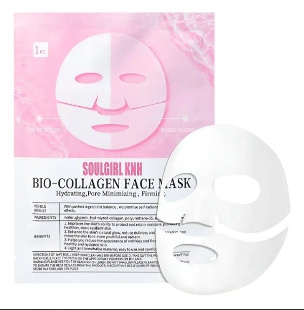 Producto - Mascarilla facial colágeno hidratante reafirmante piel mixta