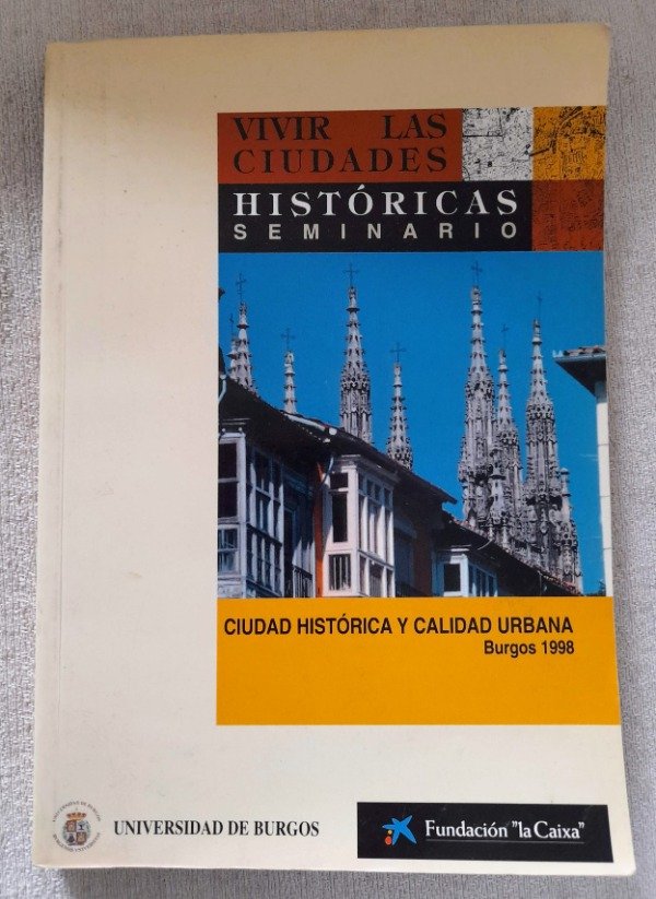 Producto - Vivir Las Ciudades Históricas - Seminario - Vv Aa - Fundacion La Caixa