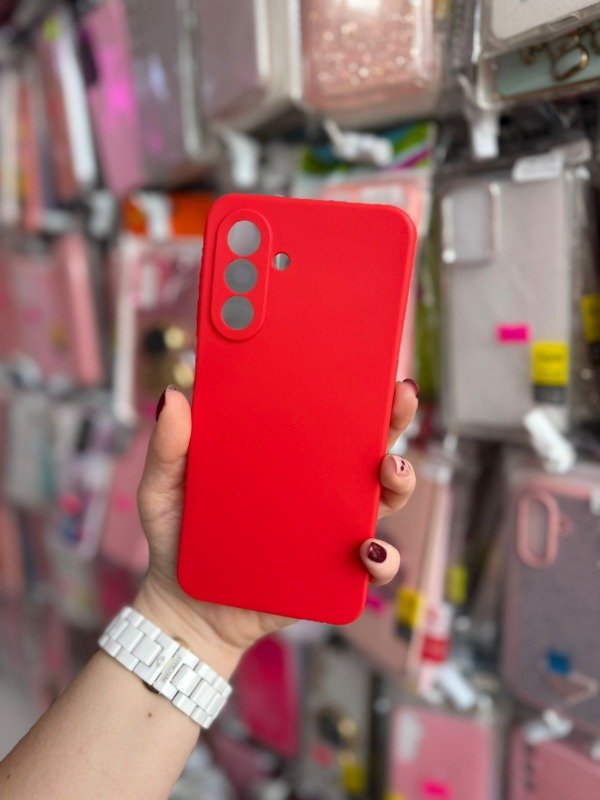 Producto - TPU Samsung A17 rojo