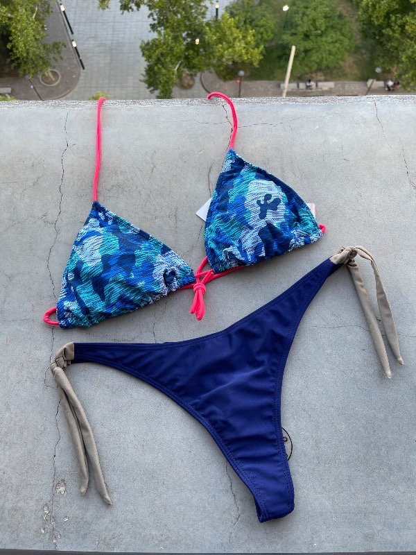 Producto - Bikini Ro azul diseño