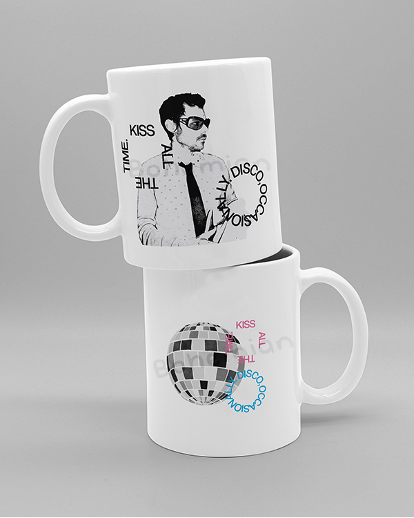 Producto - Taza KISS ALL THE TIME, DISCO OCCASSIONALY - Taza de Harry Styles