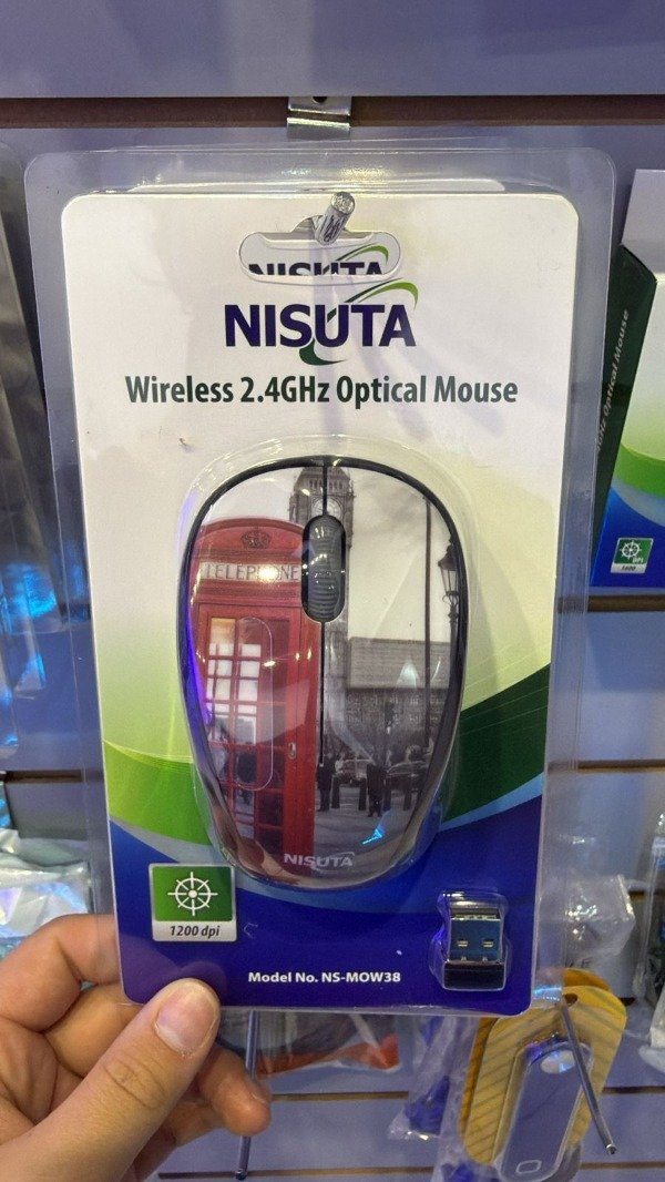 Producto - Mouse inalambrico 3d USB 1200 dpi de diseño