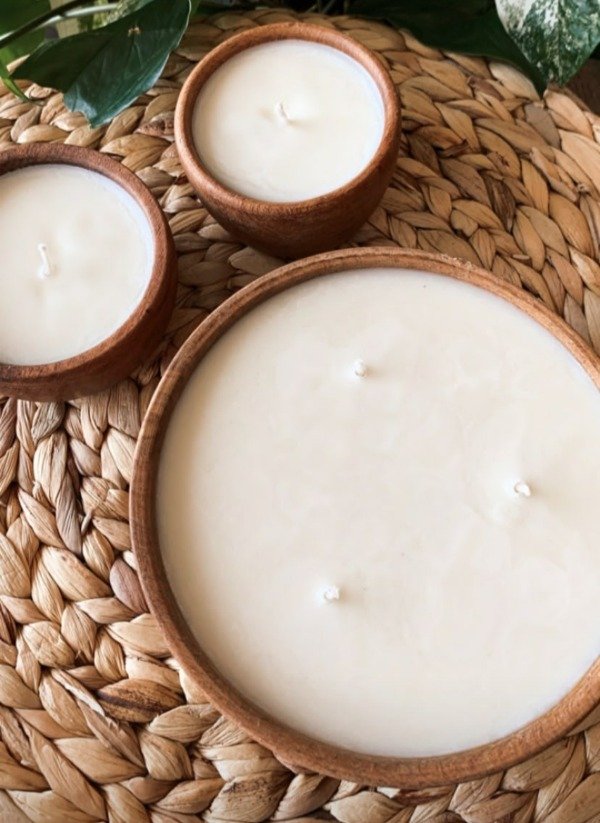 Producto - Vela de soja Calma Wood