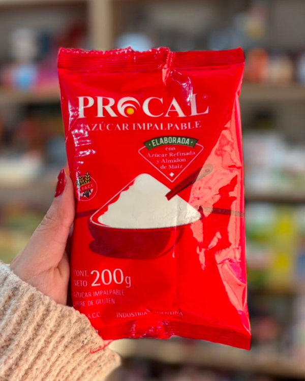 Producto - Azúcar impalpable sin gluten "Procal"