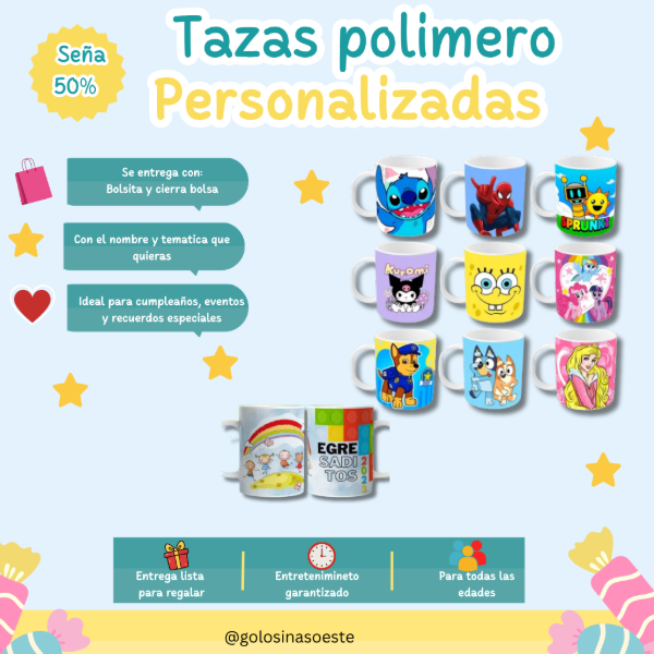 Producto - taza de polimero personalizada