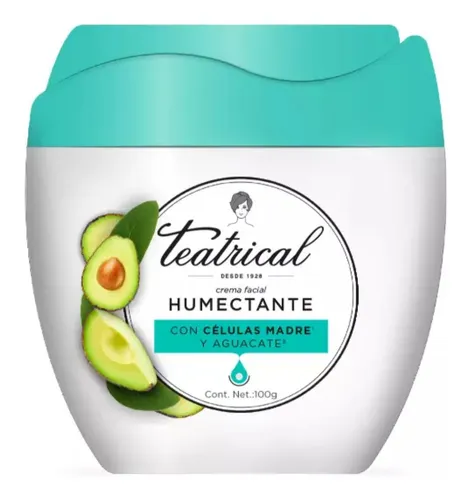 Producto - Teatrical Crema Facial Humectante x200gr